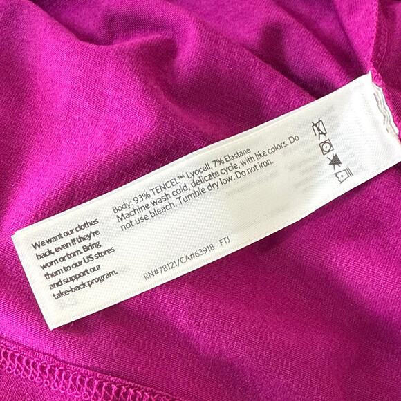 Eileen Fisher Purple Lightweight Turtleneck Elevated Basics Quiet Luxury XS - Picture 5 of 5
